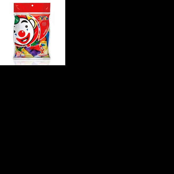 GLOBOS PAYASO 12 BOLSA C100 VCOLORES C.30